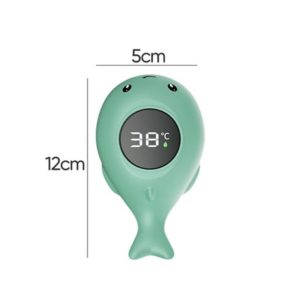Bath Water Thermometer with Color LED Display, Tub Temperature Gauge for Baby and Kids Bath Time - Image 3