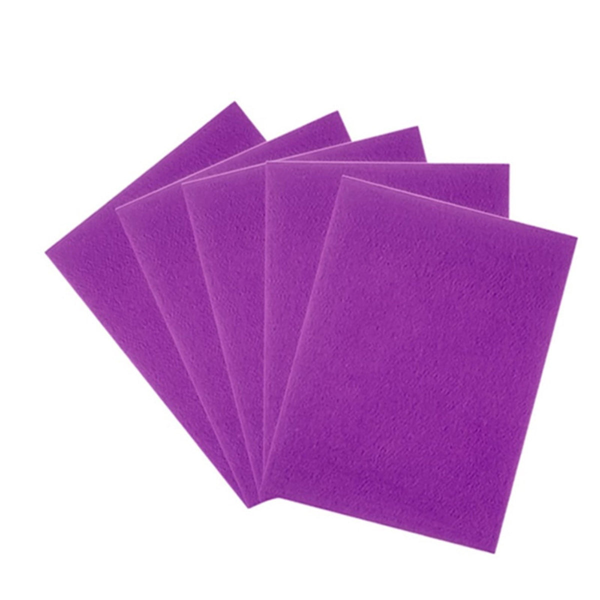 Stiff Felt Sheet in Purple, 9 x 12 Inch Thick Craft Fabric for Sewing, Puppets and DIY Projects - Image 6
