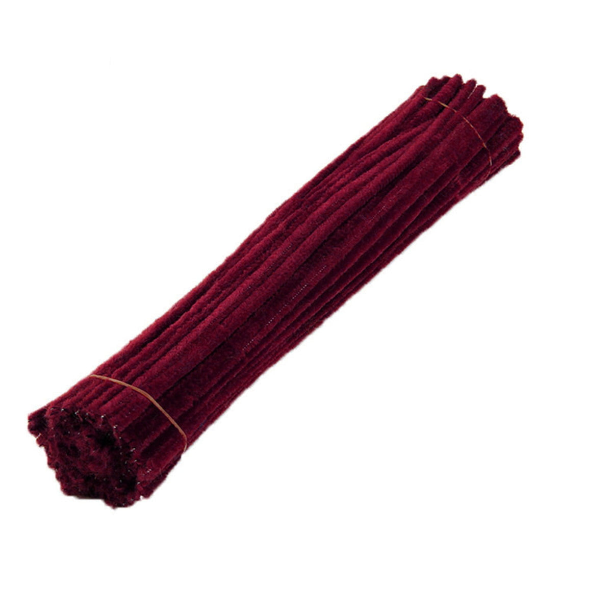 Solid Color Chenille Pipe Cleaners, 100 Bendable Craft Stems for Kids Arts and Decorations - Image 2