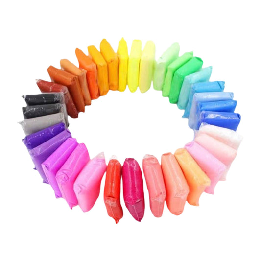 Air Dry Modeling Clay, 36 Colors of Soft Lightweight Clay for Kids Crafts and Sculpting