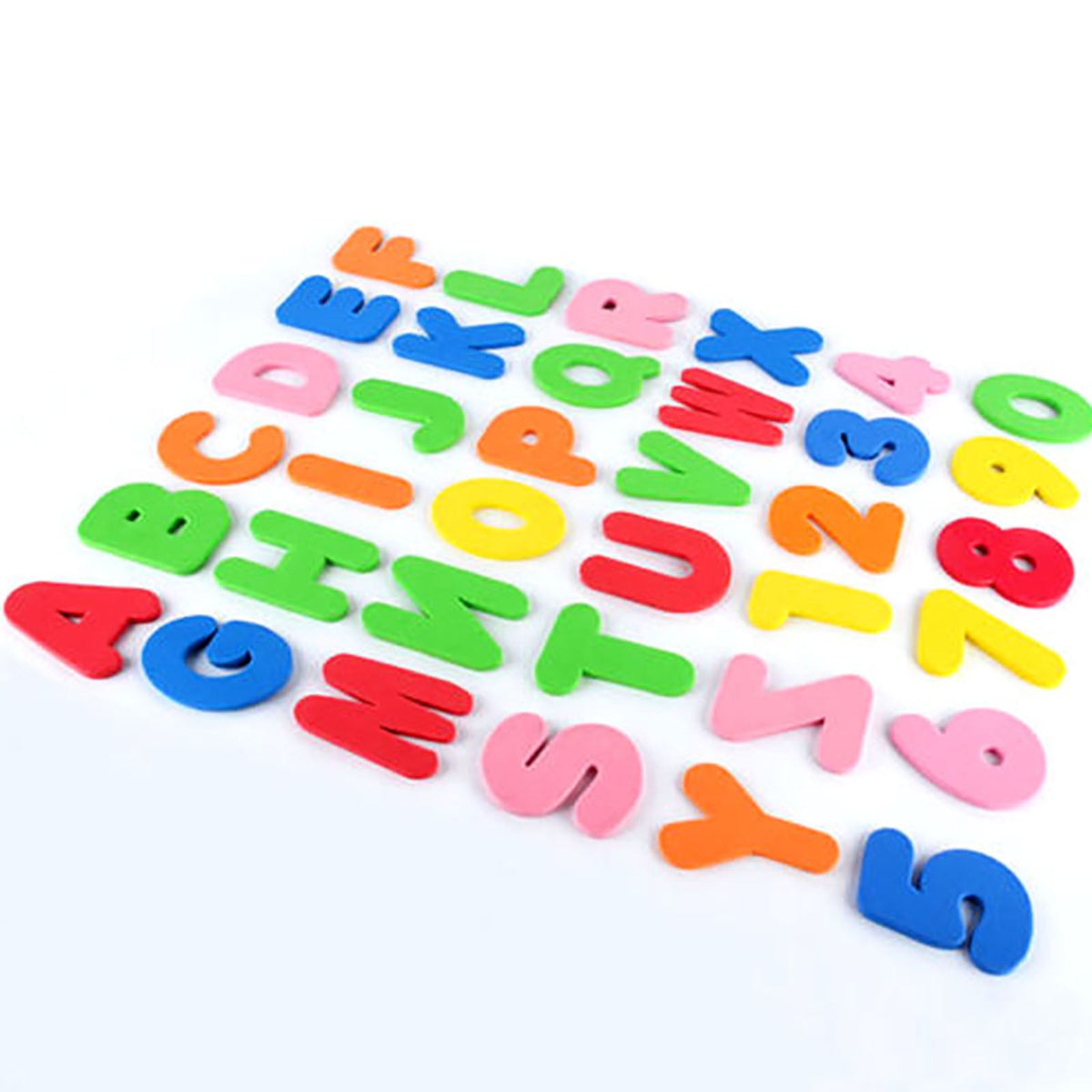 Foam Bath Letters and Numbers, 36 Pieces with A-Z and 0-9 for Toddlers Ages 1-3 - Image 4