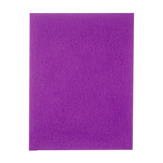 Stiff Felt Sheet in Purple, 9 x 12 Inch Thick Craft Fabric for Sewing, Puppets and DIY Projects